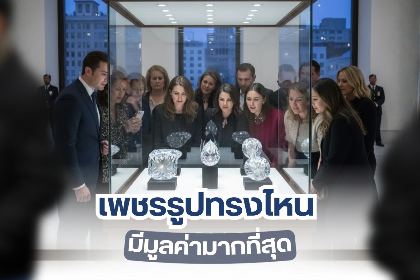 สุดยอดอัญมณีที่มีราคาสูง ได้รับความนิยมตลอดกาล ก็คือ เพชร ในอดีตเครื่องประดับเพชรได้รับความนิยมในกลุ่มคนชั้นสูง ปัจจุบันเพชรกลายเป็นที่นิยมอย่างแพร่หลาย มีหลายเกรด หลายราคาและหลายรูปทรงให้คุณเลือก ไม่ใช่เรื่องยากที่คุณจะครอบครอง เมื่อพูดถึงรูปทรงของเพชร รู้หรือไม่ว่า เพชรรูปทรงไหนมีมูลค่ามากที่สุด ทุกคนอยากจับจอง ถ้ายังไม่รู้ เราจะพาทุกคนมาหาคำตอบไปพร้อมๆ กัน เผื่อใครที่ยังตัดสินใจไม่ได้ว่าจะซื้อเพชรรูปทรงไหนจะได้ตัดสินใจง่ายขึ้น