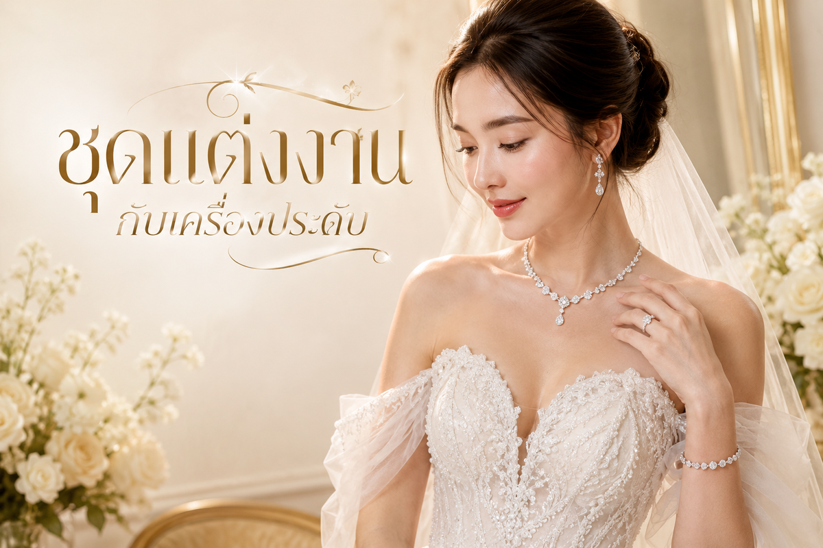 เพชรชมพู จิวเวลรี่ ร่วมมือกับ Deep Love Wedding ถ่ายแบบชุดเครื่องประดับอัญมณีกับ ชุดแต่งงานหลายหลายสไตล์ ทั้งไทยและสากล เพื่อเป็นแบบและตัวเลือกชั้นดีให้กับ บรรดาเจ้าบ่าวและเจ้าสาวได้เลือกสรรเครื่องประดับและชุดแต่งงานที่ต้องใจมากที่สุดในวันสำคัญที่กำลังจะเกิดขึ้น