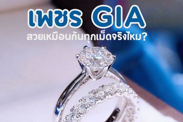 วันนี้เราจะมาตอบคำถามที่หลายๆ คนสงสัย ซื้อเพชร GIA ต้องสวยเหมือน เพชร GIA คืออะไรเป็นสิ่งแรกที่เราต้องทำความเข้าใจต้องศึกษาหาข้อมูล ในปัจจุบันมีเครื่องประดับเพชรมากมายให้เลือก ไม่ว่าจะเป็นแหวนเพชรสร้อย เพชรต่างหูเพชรหรือกำไรเพชร คุณอาจซื้อเป็นเครื่องปรับแฟชั่นสวมใส่ในวาระโอกาสต่างๆ หรือใช้เป็นของขวัญมอบให้คนพิเศษแน่นอนว่าคุณต้องอยากได้เครื่องประดับเพชรที่มีคุณภาพดี ยอมจ่ายในราคาแพง แต่ทว่า คุณจะมั่นใจได้อย่างไร เพชรเม็ดนั้นมีคุณภาพดีสวยงามสมราคา