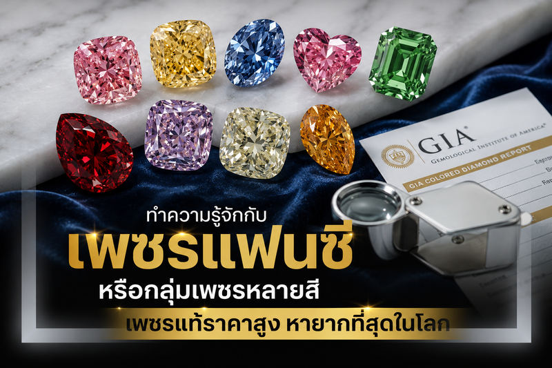 เพชร เป็นเครื่องประดับที่มีความหรูหรา ไม่ว่าใครก็ต่างอยากคอบครอง เป็นสิ่งที่ธรรมชาติมอบมา เพชรแต่ละชนิดจะมีคุณภาพที่แตกต่างกันออกไป รวมถึงเรื่องราคาก็จะต่างกัน สำหรับวันนี้เราจะพาทุกคนมาทำความรู้จักกับ เพชรที่ยากหากที่สุด ราคาสูงเฉียดฟ้า ล้ำค่ามากที่สุดในโลก นั่นก็คือ ‘เพชรแฟนซี’ หรือกลุ่มเพชรหลายสี จะพิเศษขนาดไหน ? วันนี้มีคำตอบ