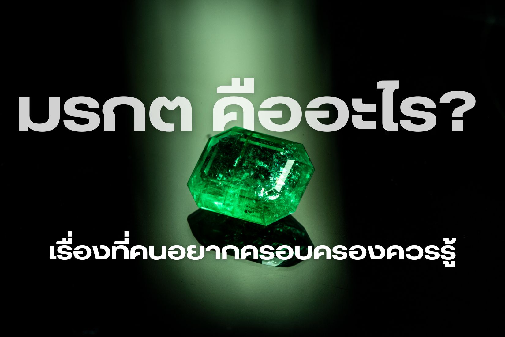 มรกตถูกจัดอันดับให้เป็นที่ 1 ของอัญมณีราคาสูงสุด สีสันจะออกเป็นสีเขียวที่มีหลายเฉด แต่จะมีเนื้อออกใสและมีรอยตำหนิตามธรรมชาติ ยิ่งถ้าสีของมรกตออกเขียวอมน้ำเงินเหลืองและมีการตรวจสอบว่าเป็นมรกตแท้จากแหล่งธรรมชาติที่ได้รับความนิยม ราคาก็จะยิ่งสูงมากเลยทีเดียว