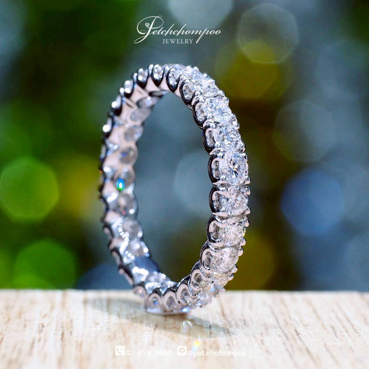 [30447] แหวนเพชรรอบวง Eternal Brilliance™ 3.32 กะรัต  139,000 