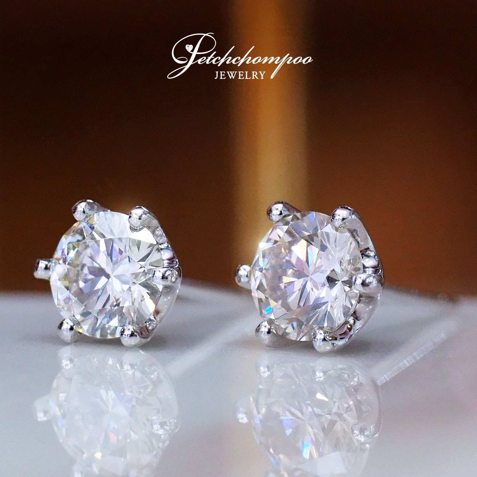 [26949] 1 Carat diamond Earring Discount 199,000
