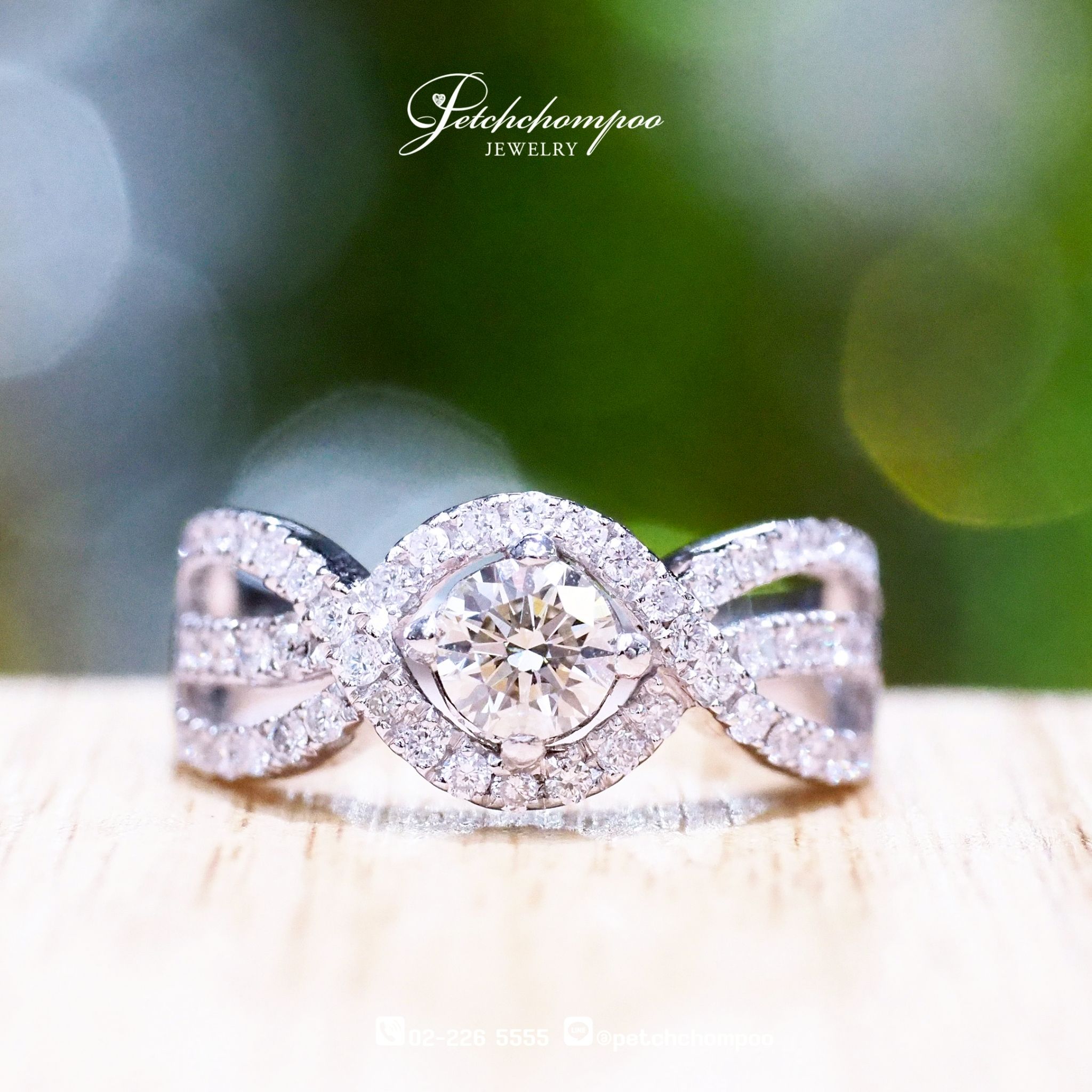 [25187] 0.45 Carat diamond ring  59,000 
