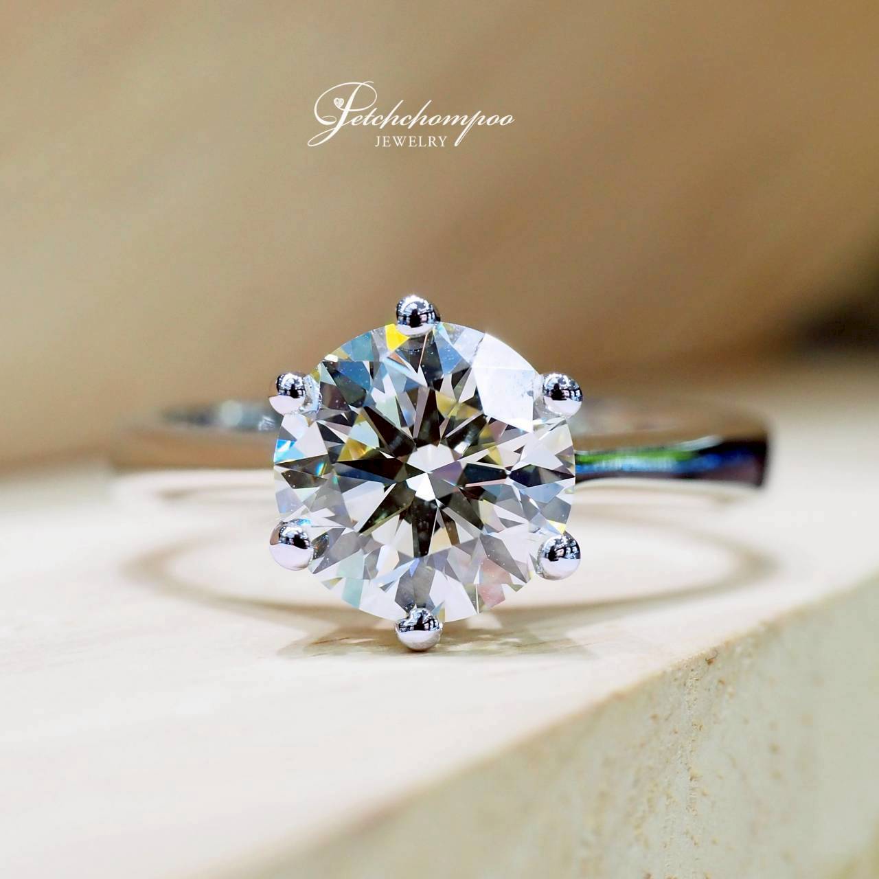 [26245] Eternal Brilliance 2.27 Carat Diamond ring | J VVS1 3EX HKD Discount 239,000