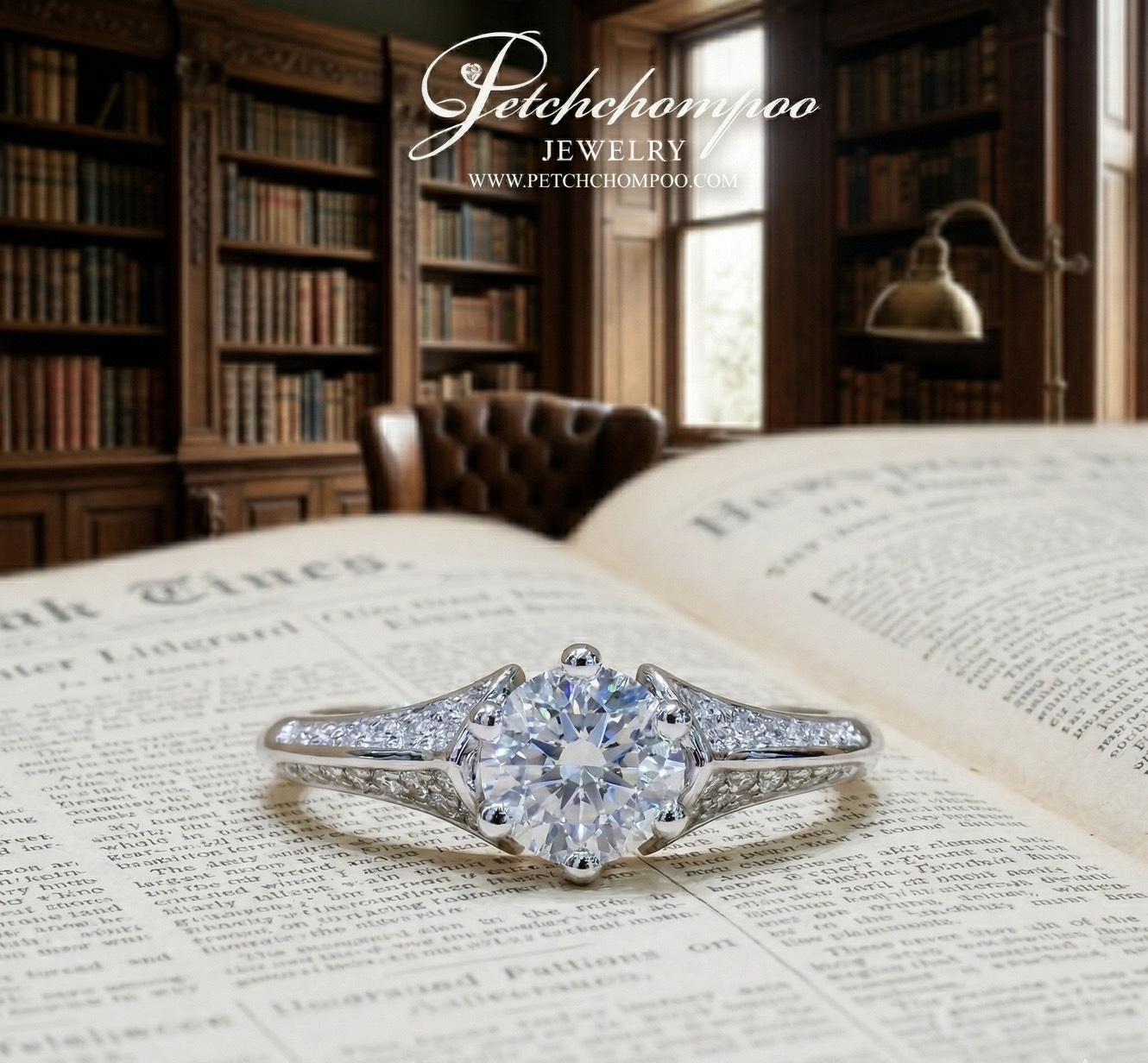 [30730] Aurora Crown 1.01 carat diamond ring  | D VS2 GIA Discount 149,000