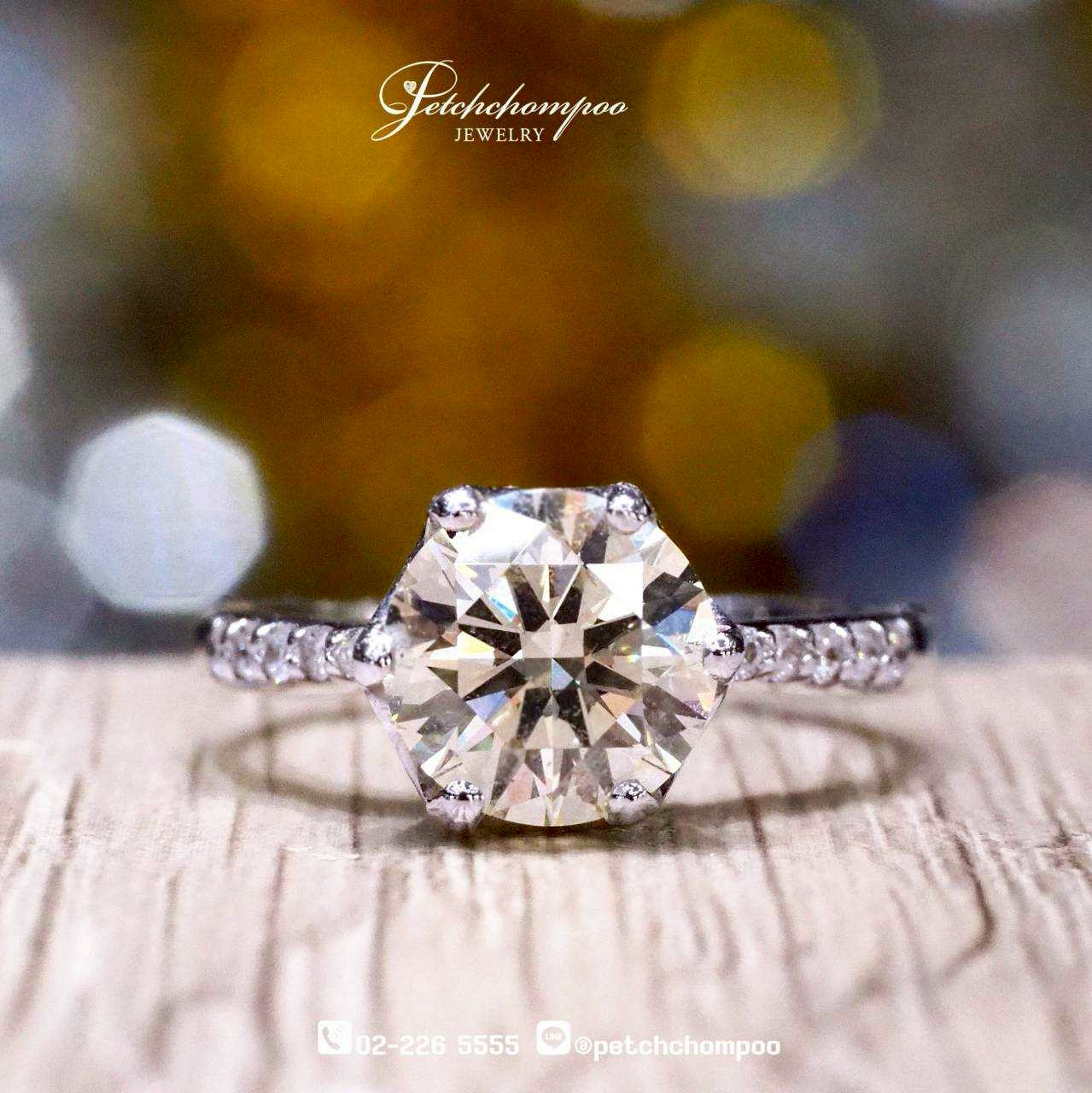 [024911] 2.01 Carats Diamond ring  M SI1  3EX HKD Discount 299,000