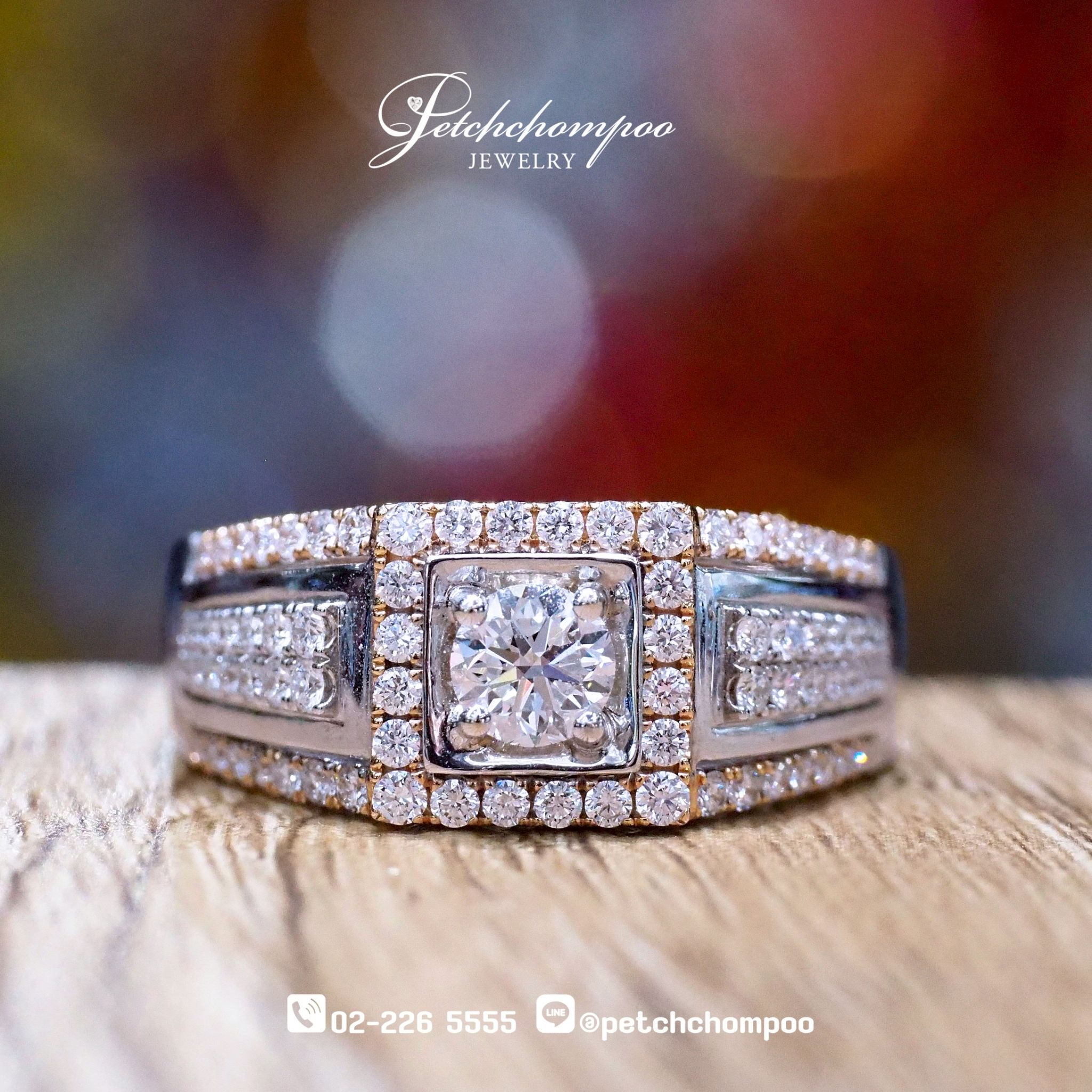 [26380] 0.40 Carat Diamond men ring  85,000 