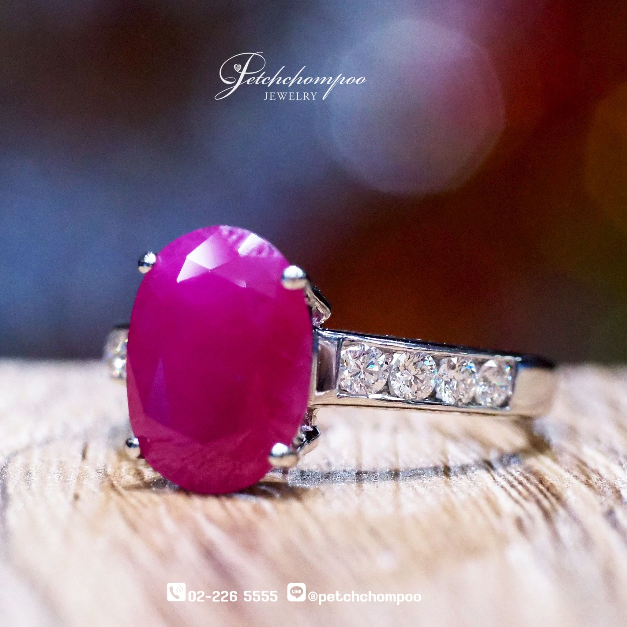 [29316] Ruby with diamond ring  49,000 