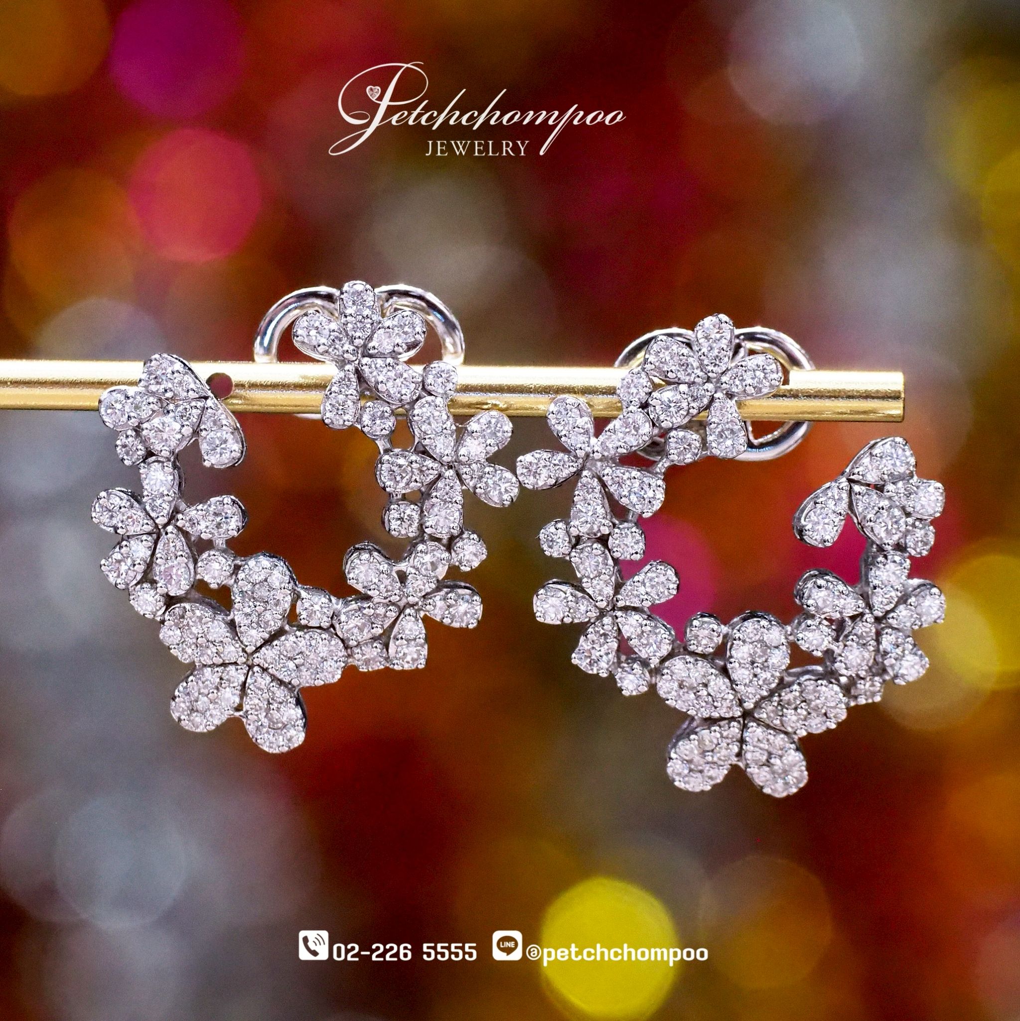 [022222] Diamond Earring  129,000 