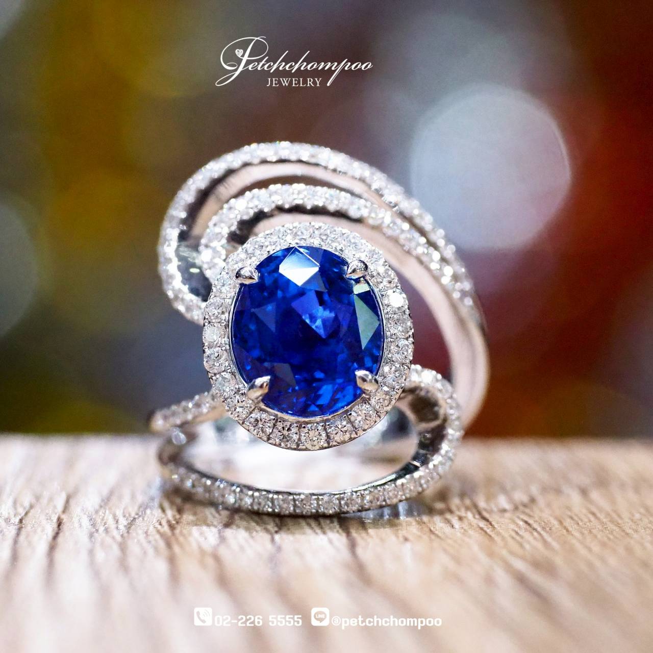 [29452] Ceylon Unheated sapphire ring 6.23 carats  590,000 