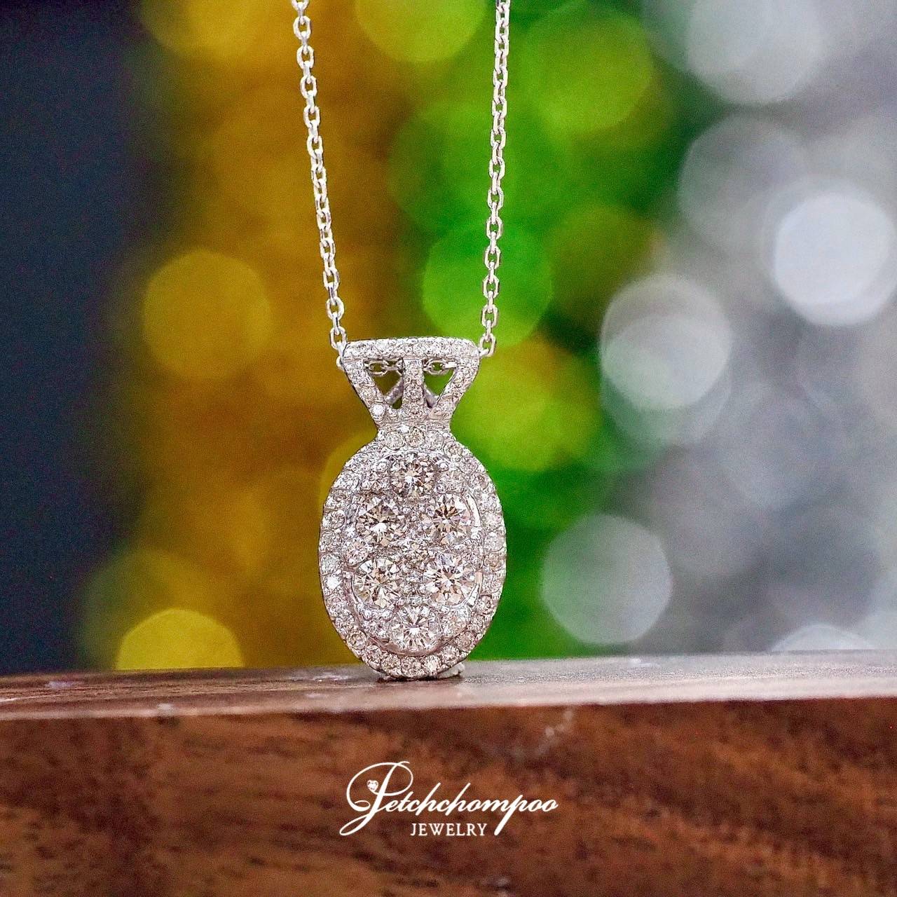 [006314] Oval Diamond necklace  59,000 