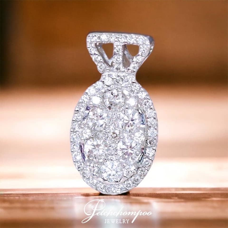 [006314] Oval Diamond necklace  59,000 