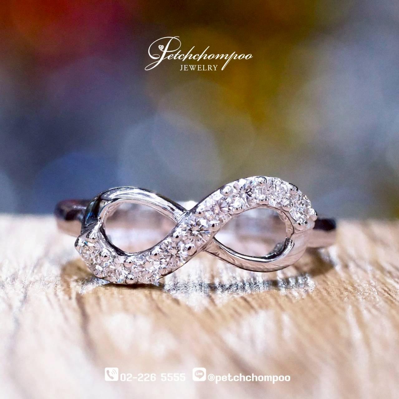 [29982] แหวนเพชร Infinity Love™ 0.26 กะรัต ลดราคาเหลือ 26,000