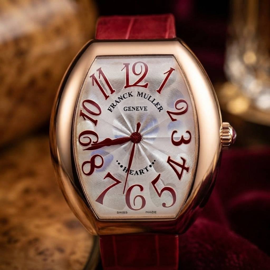 [26559] Franck muller Heart to Heart  5000K SC rose gold18k  455,000 