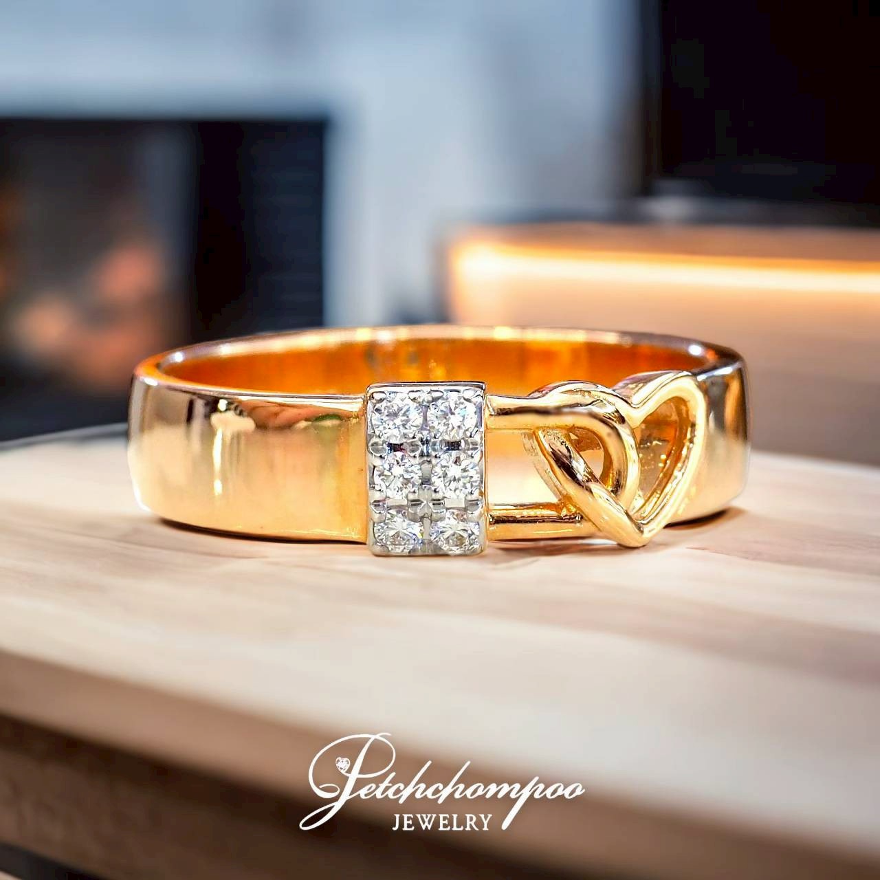 [28349] Heart Lock ring with GCI certificate  19,000 