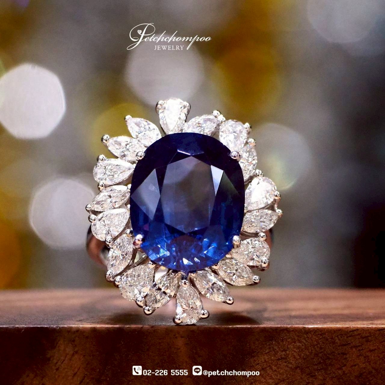 [29927] Mystique Spinel™ Ring –9.30-carat  Deep Blue from the Heart of Legends  219,000 