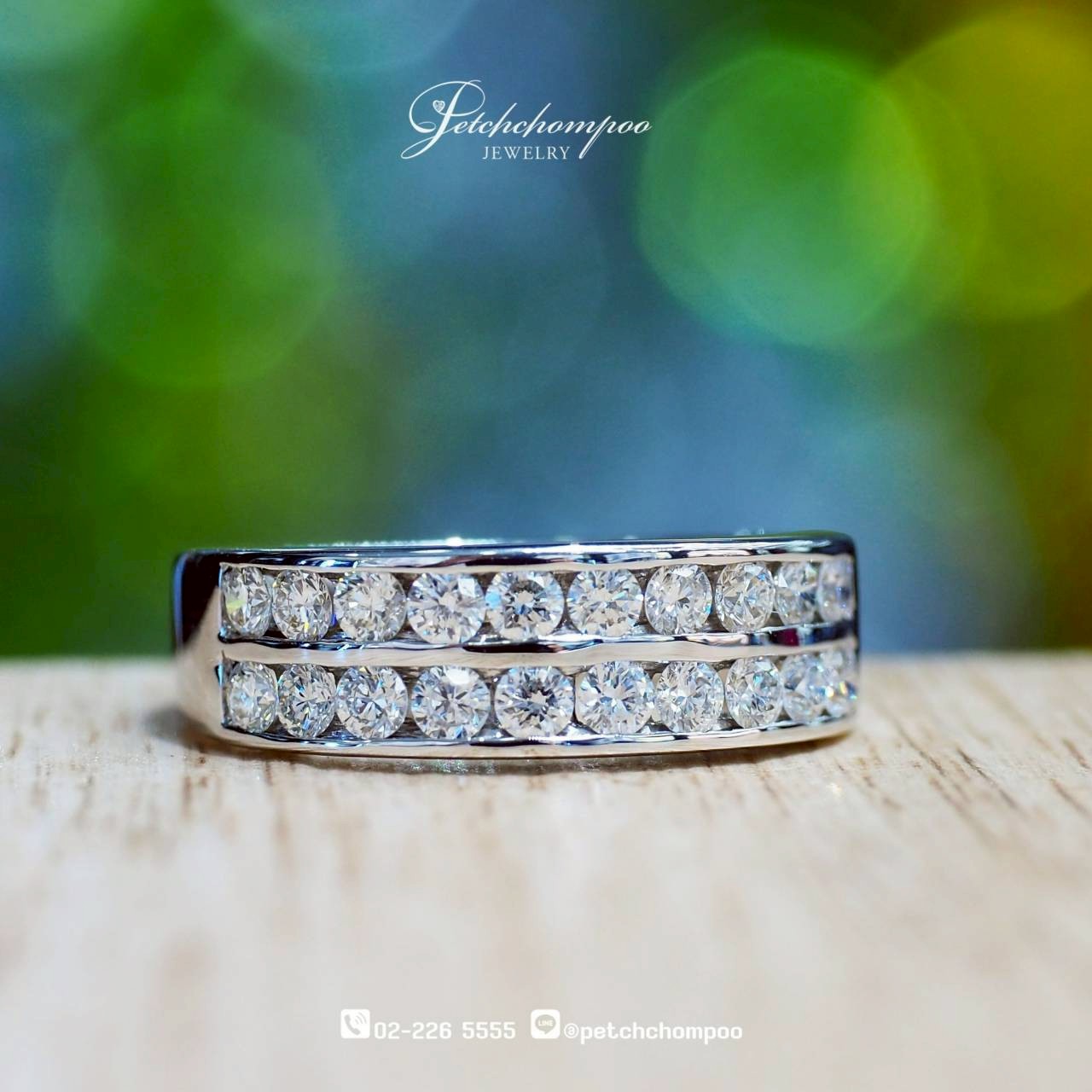 [30231] Twin Brilliance Band™ – Double Row Diamond Ring  59,000 