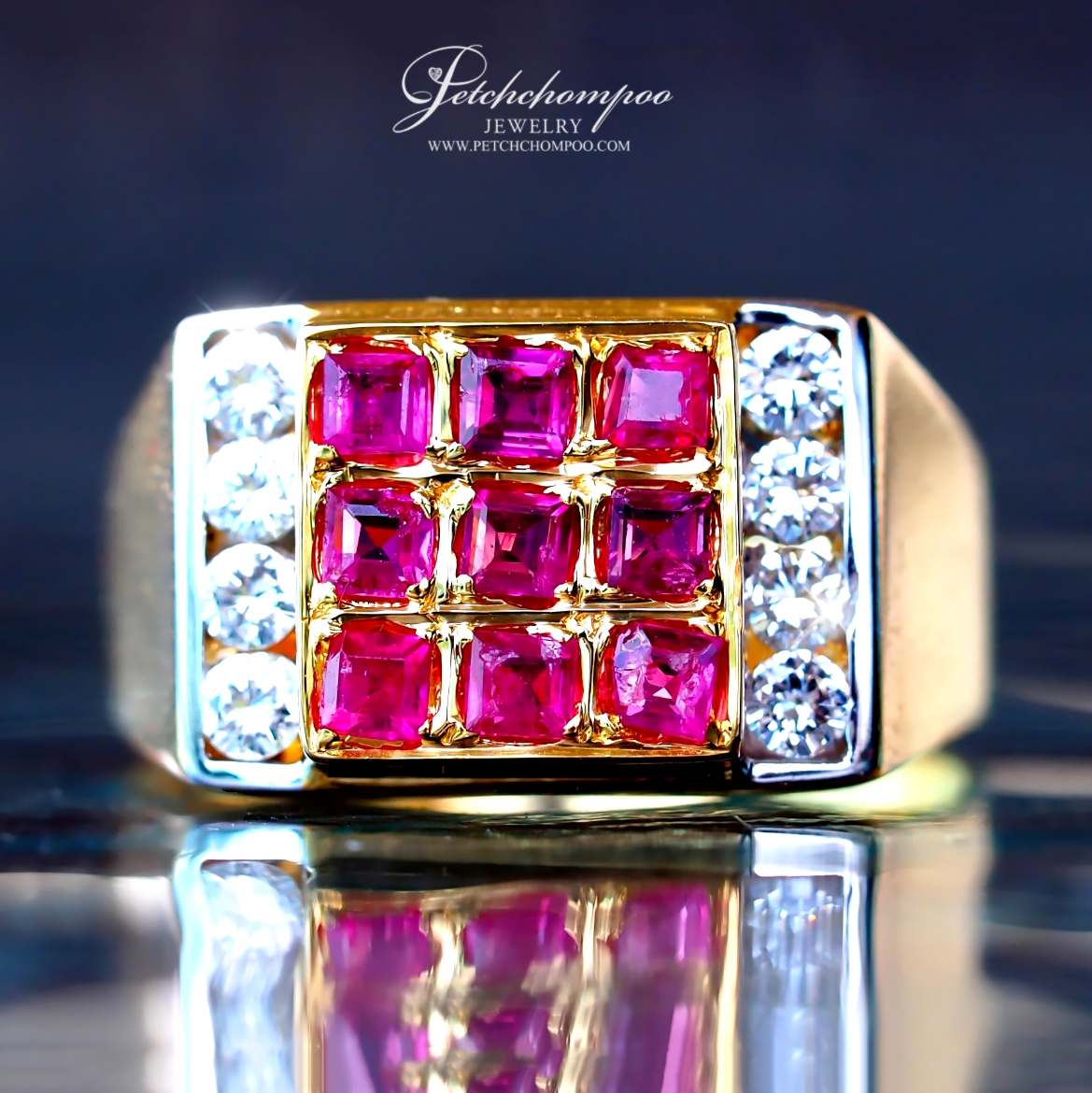 [021430] Ruby and Diamond Ring Discount 29,000