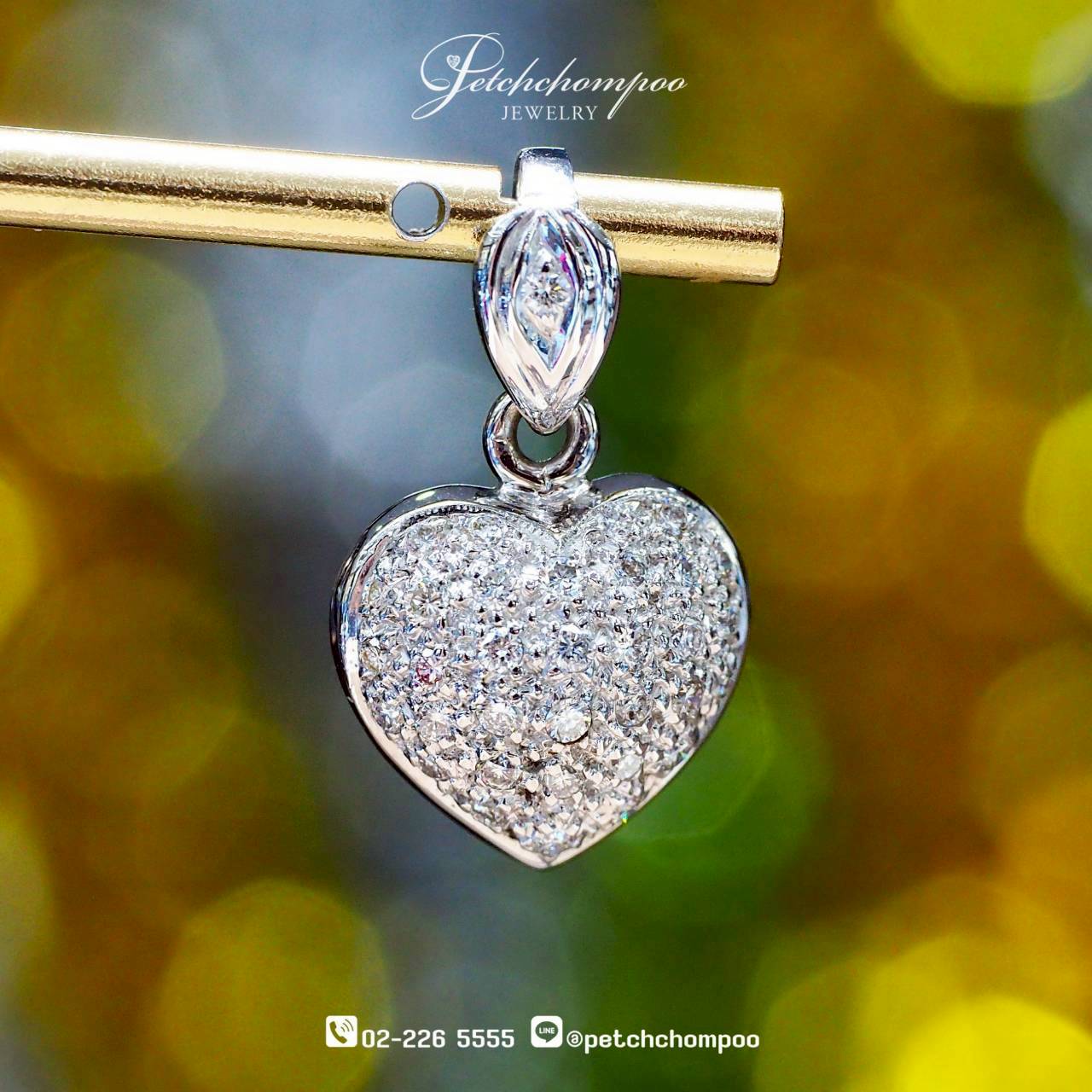 [30415] จี้เพชรรูปหัวใจ Heart de Lumière™ 0.33 กะรัต  29,000 