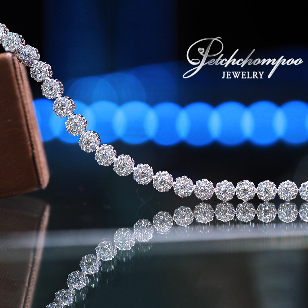 [022549] Tennis Diamond Bracelet Discount 119,000