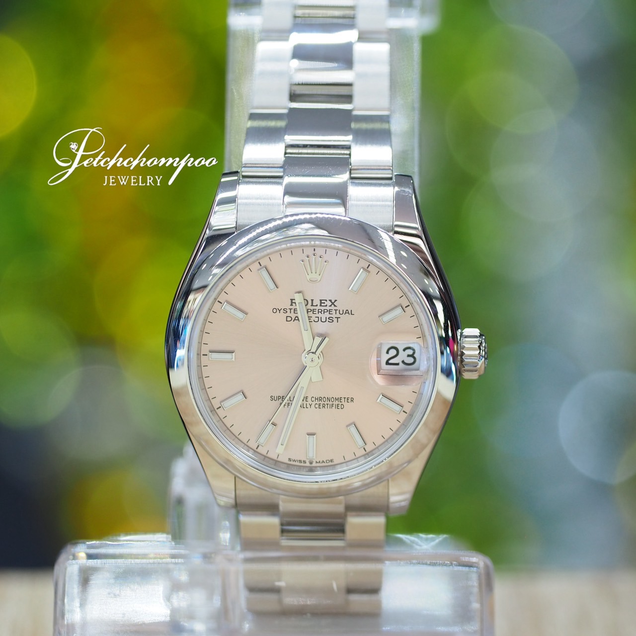 [30343] Rolex datejust ref.278240 ขนาด 31 mm หน้าปัด champagne  235,000 