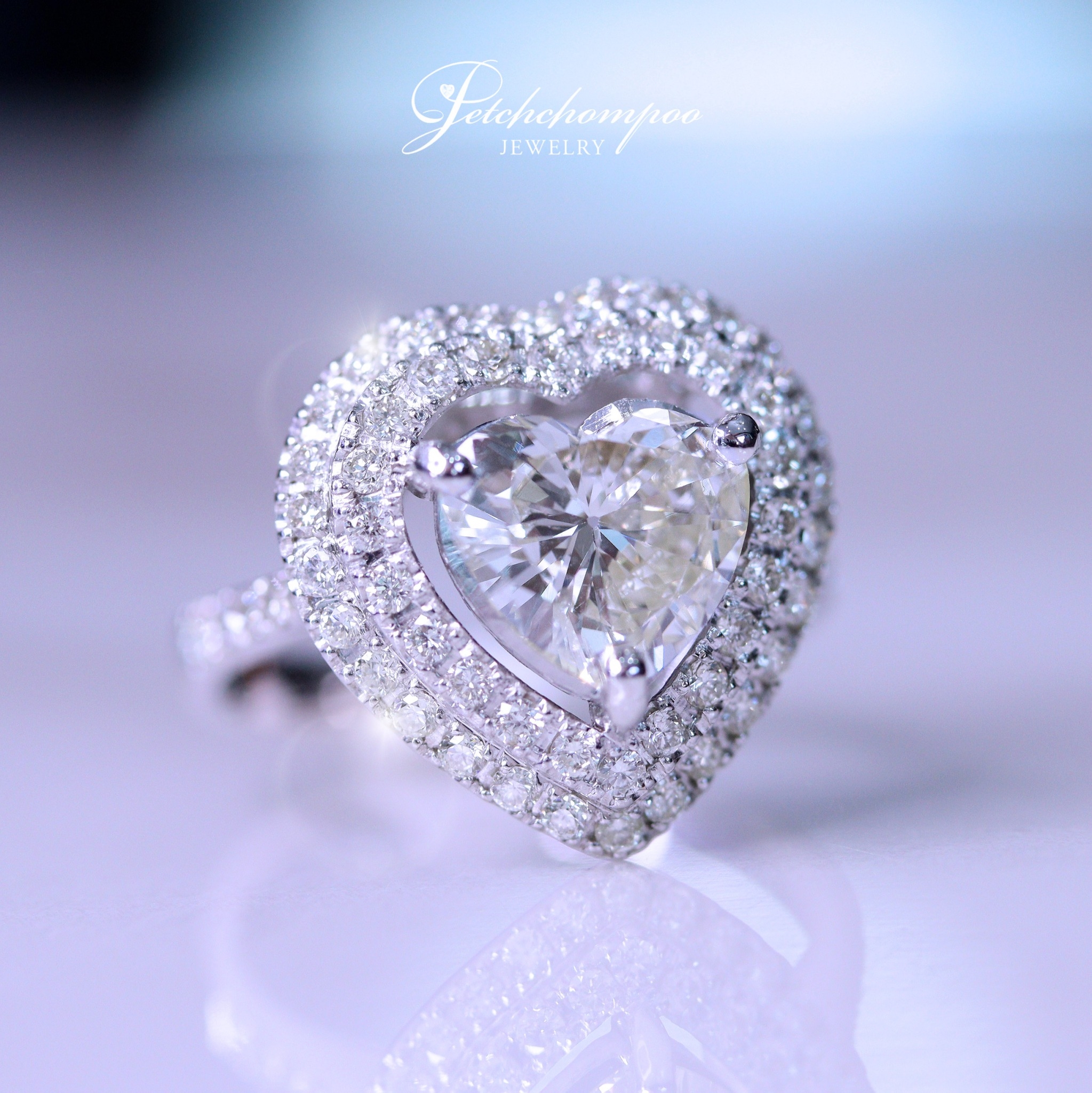 [024055] 1.59 carats Heart Shape diamond ring  299,000 