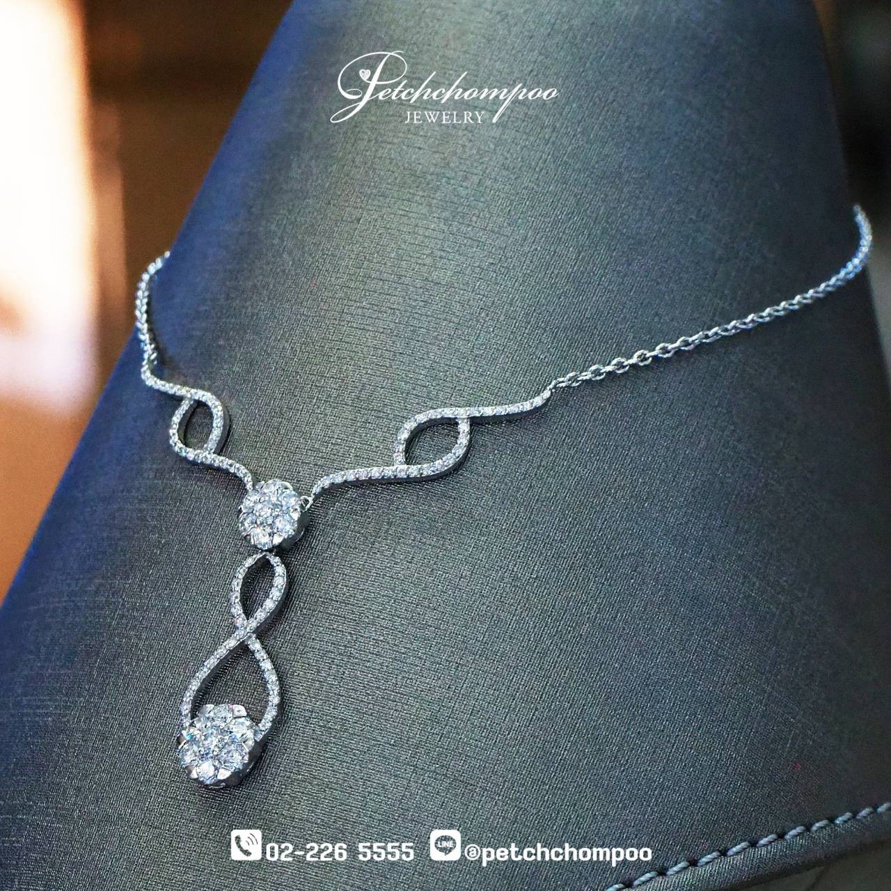 [29671] Diamond necklace  109,000 