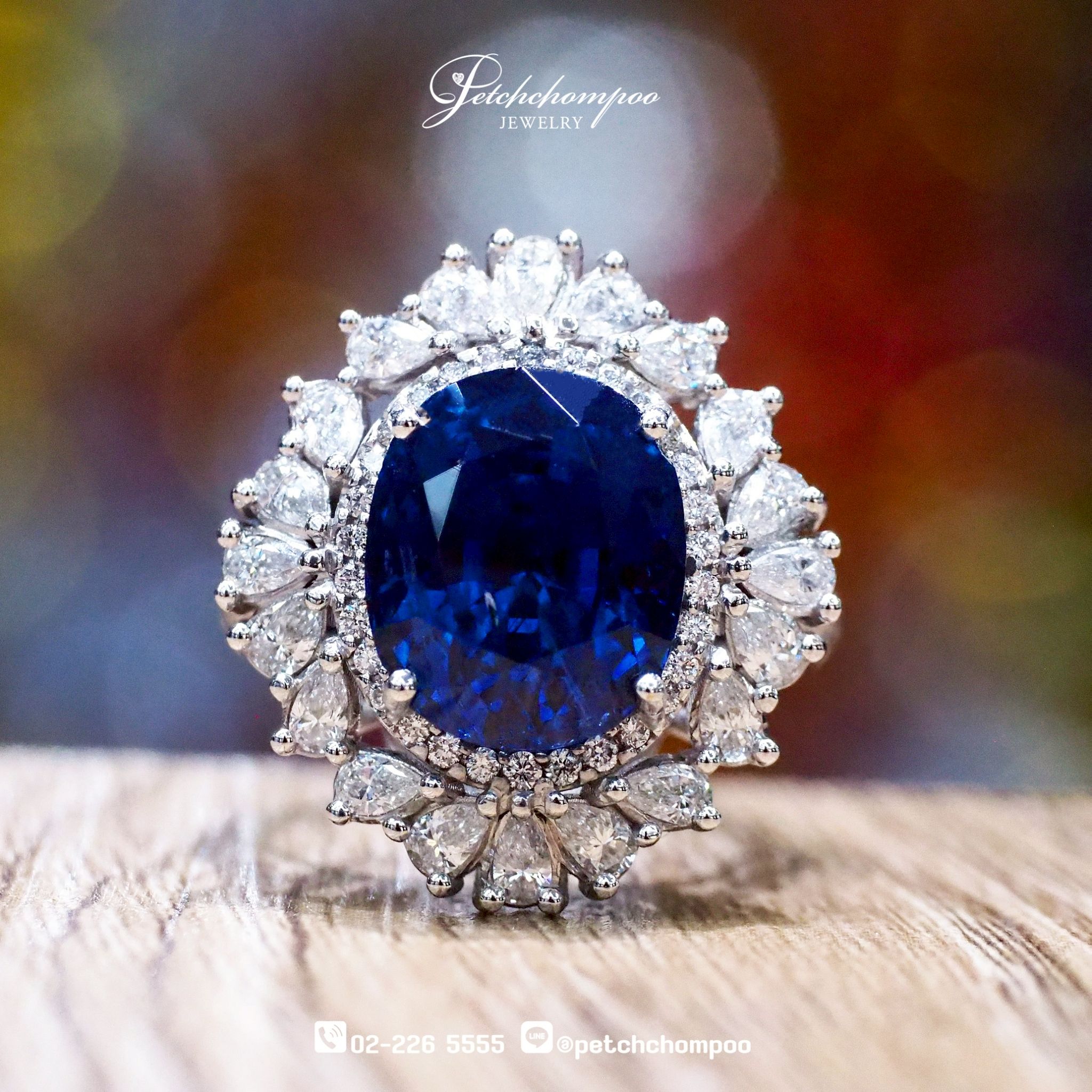 [27611] Burmese sapphire ring,  unheated, 10.94 carats, sir AIGS. Discount 890,000