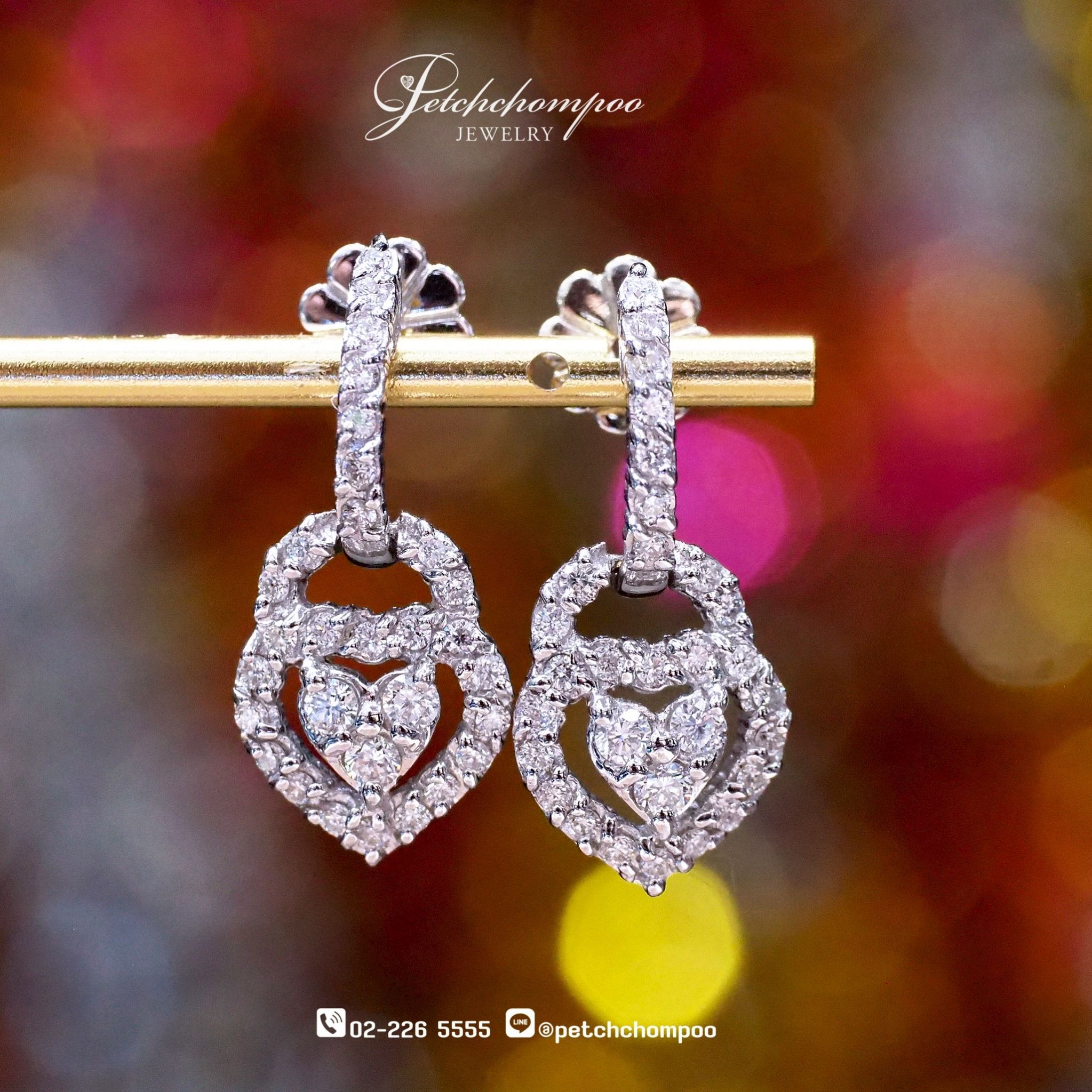 [004391] Diamond Earring  49,000 