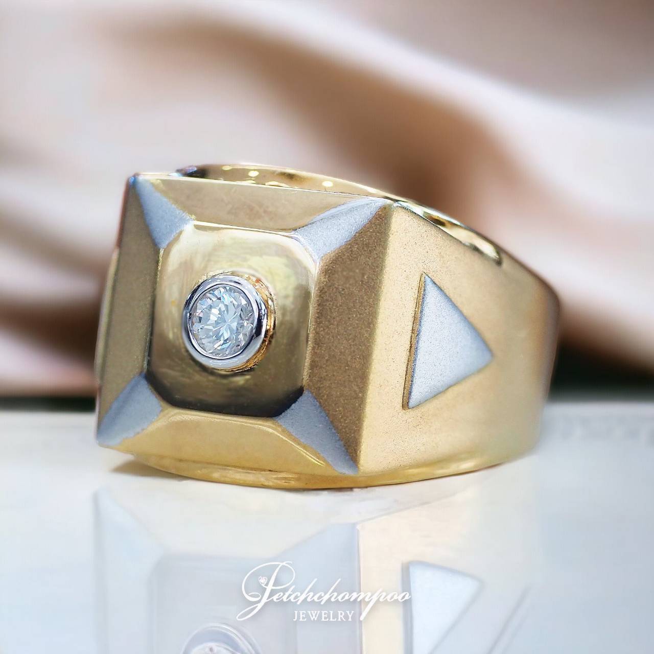 [29057] Men's single diamond ring, 0.20 carat  59,000 