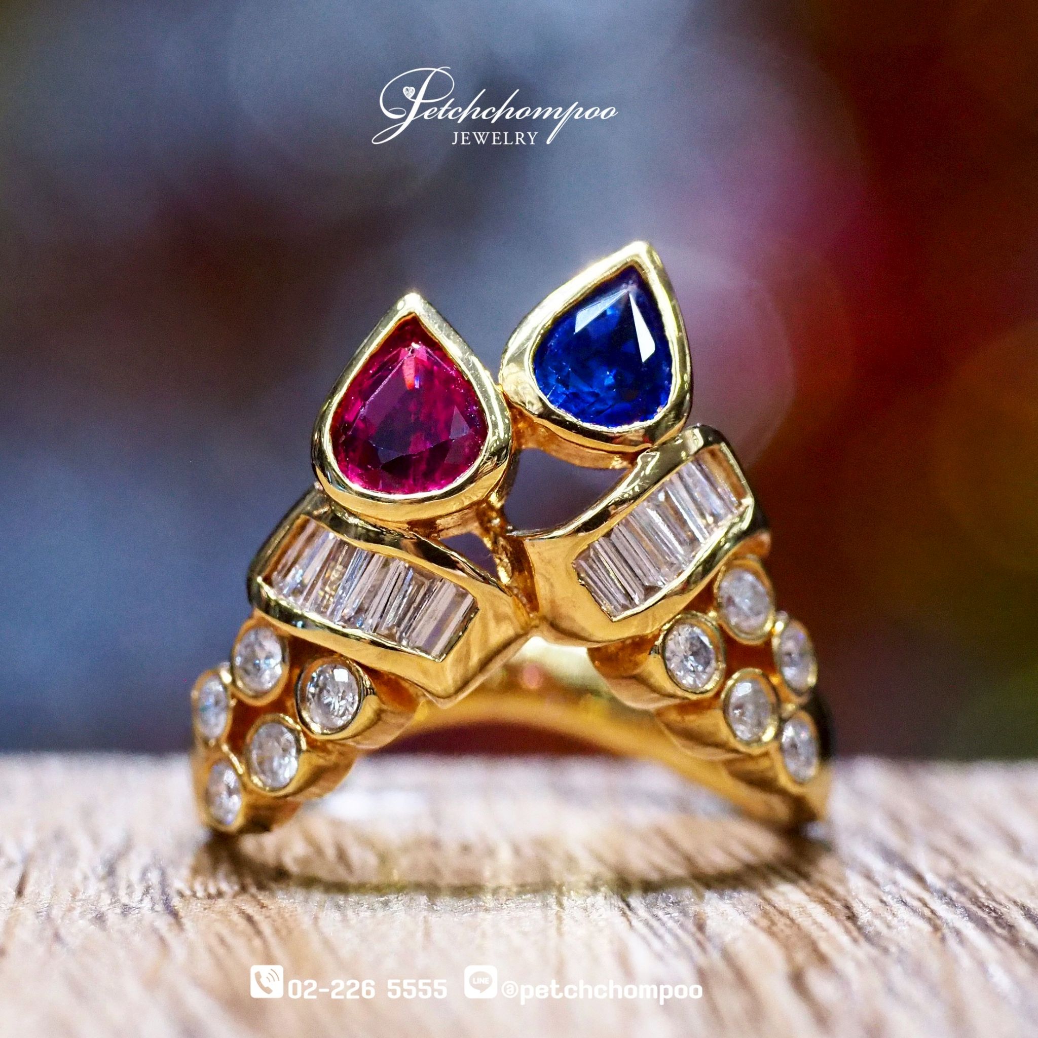 [016302] Ruby & Sapphire ring  59,000 