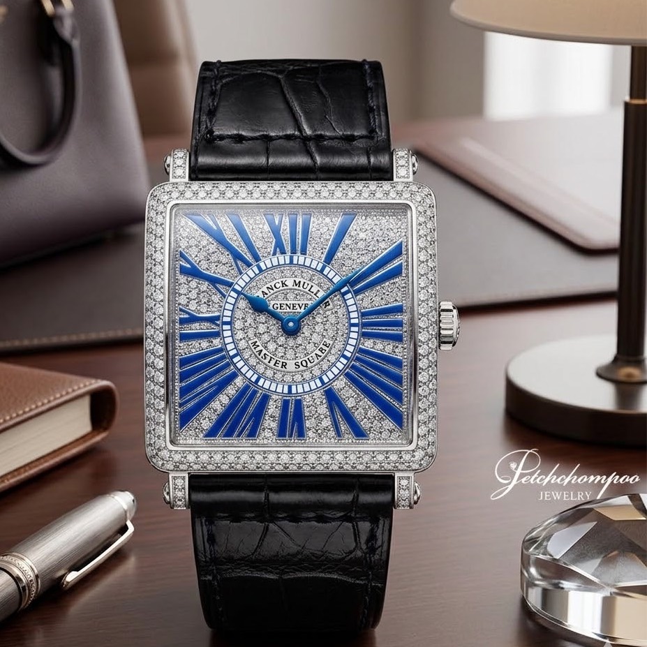[30724] Franck Muller Master Square Diamond Edition  135,000 