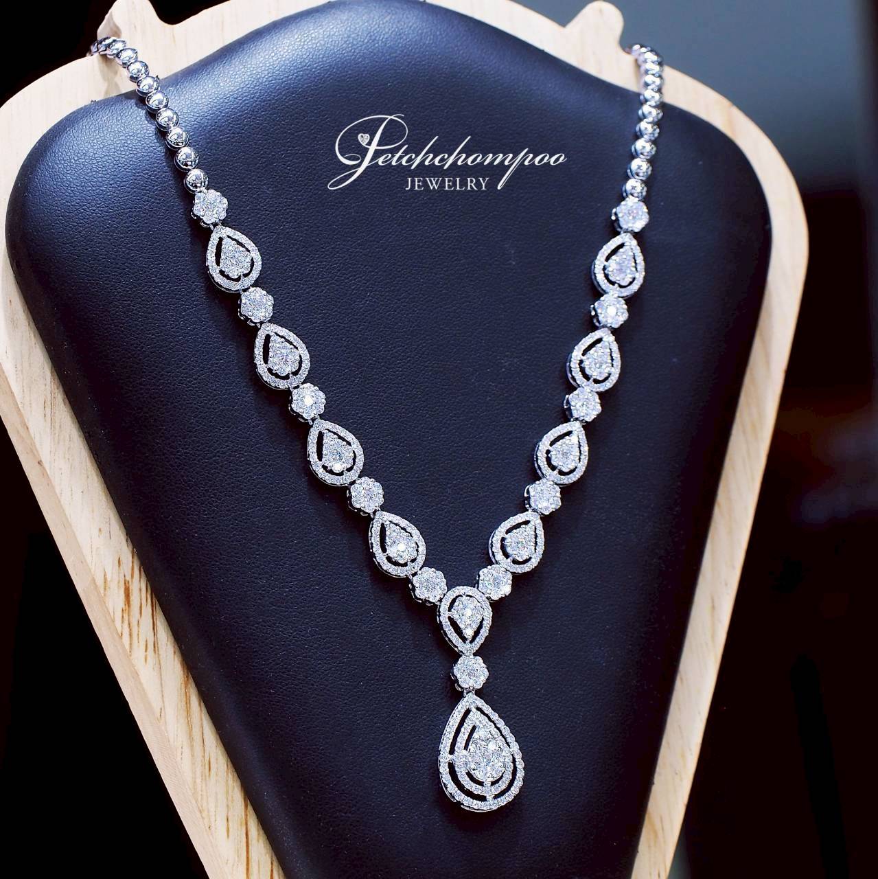 [30908] สร้อยคอเพชรหยดน้ำ Cascade of Grace 5.64 กะรัต  299,000 