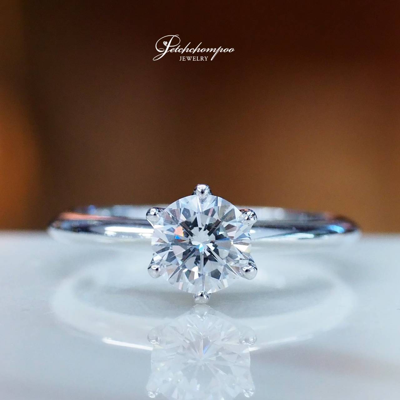 [020957] Eternal Solus™1.44 carat  Ring – Classic Grace in Its Purest Form Discount 119,000