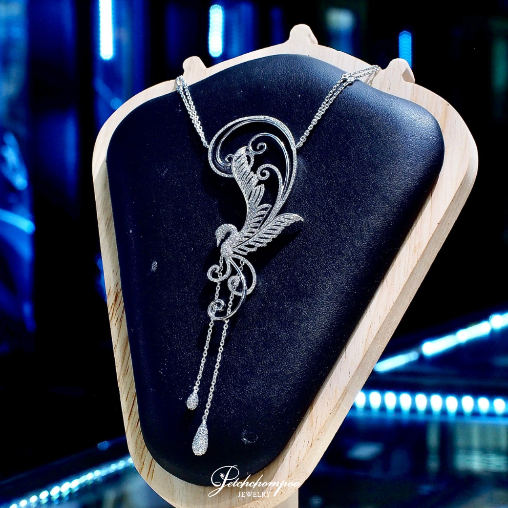 [018951] สร้อยคอเพชรนกฟีนิกซ์ Phoenix Whisper 3.20 กะรัต – อ่อนช้อยดุจงานศิลป์  229,000 