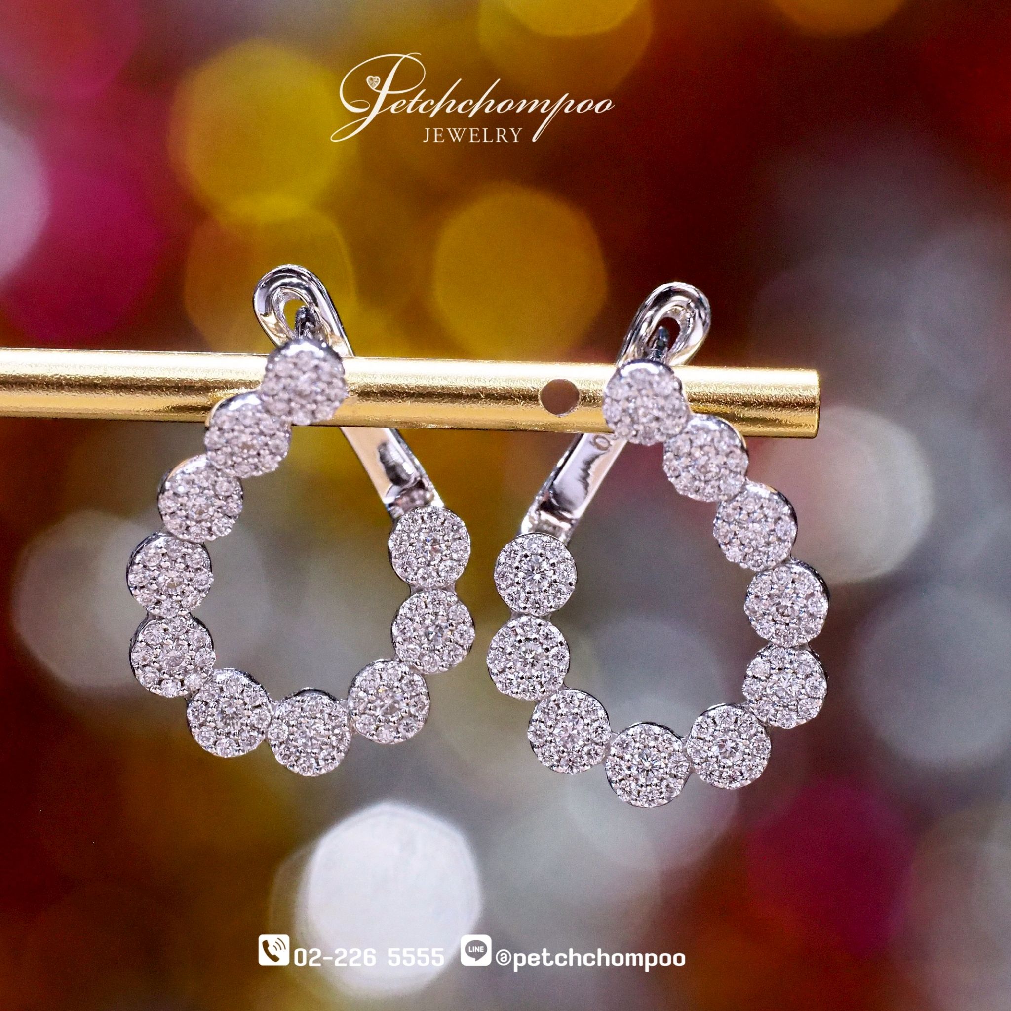 [024104] Diamond earring  39,000 