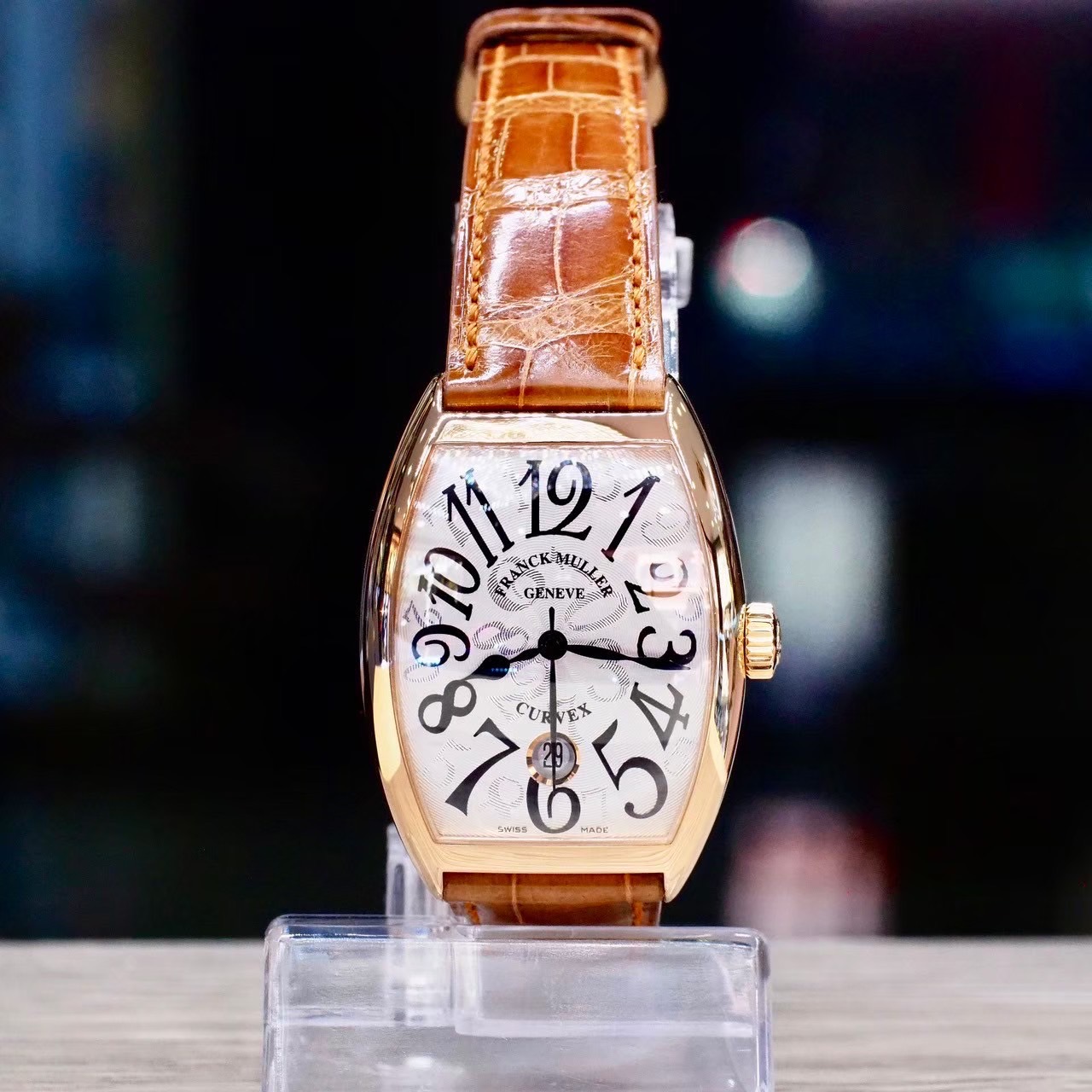 [29785] Franck Muller Cintree Curvex Automatic Date 7851SC DT HO  355,000 