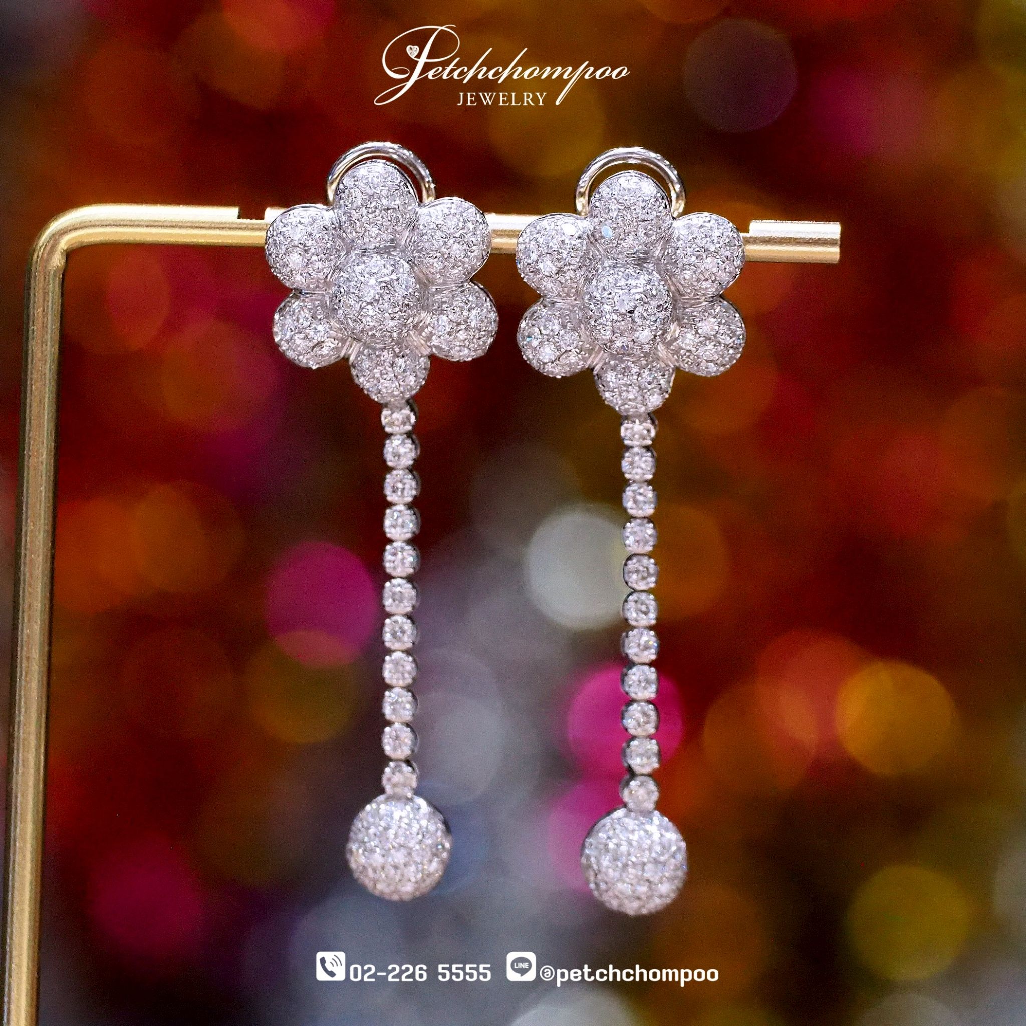 [006740] Diamond Earring4.60carat  199,000 