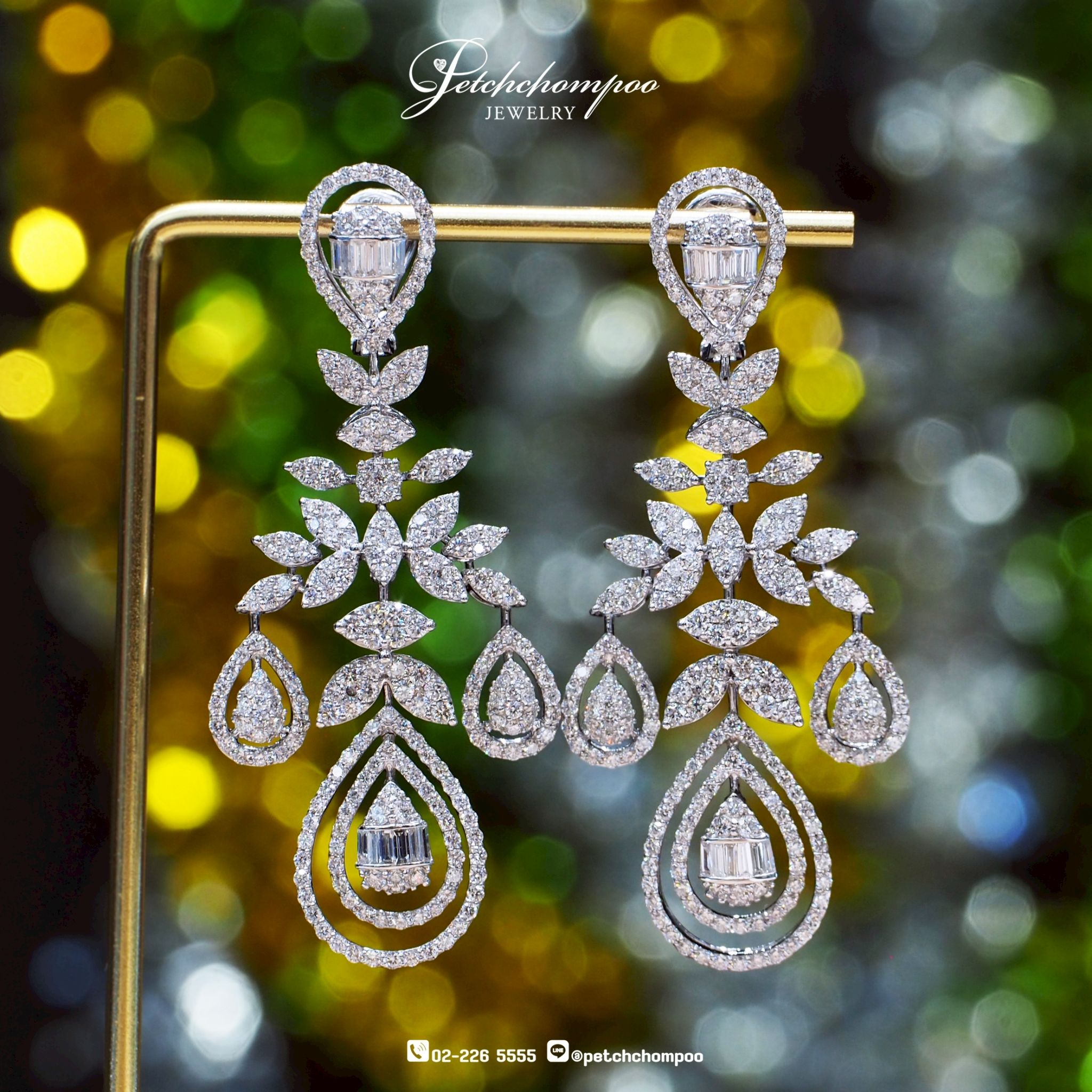 [25287] Chandelier diamond earring  290,000 