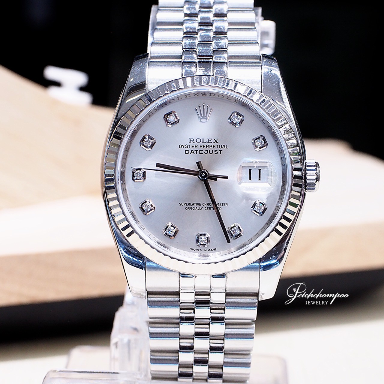 [26557] Rolex Datejust Steel Jubilee Automatic 36MM 116234  369,000 