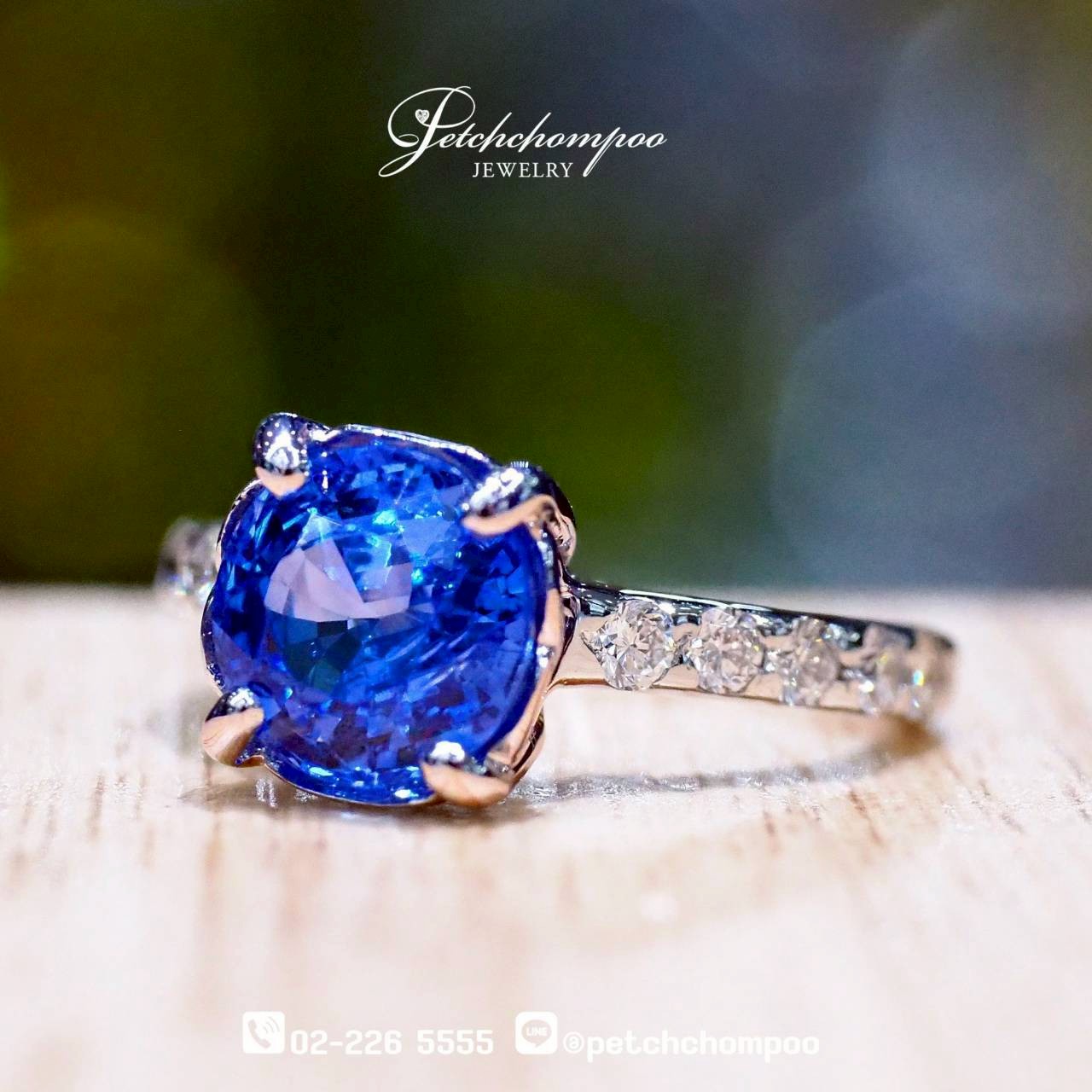 [30103] Royal Twilight™ Ceylon Sapphire 2.05 carat Ring | IGL  39,000 