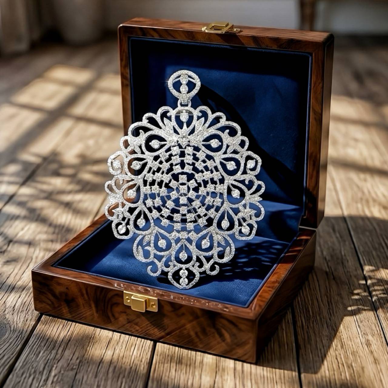 [30372] Celestial Bloom™ 12.50-Carat Diamond Brooch & Pendant  399,000 
