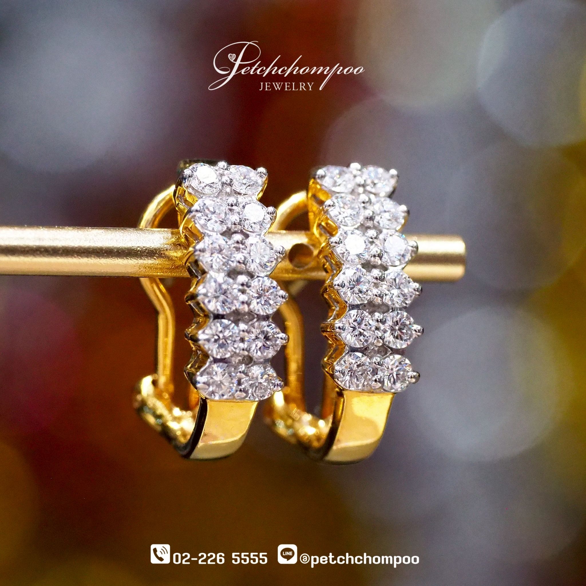 [29260] 1.20 carat diamond earring  49,000 