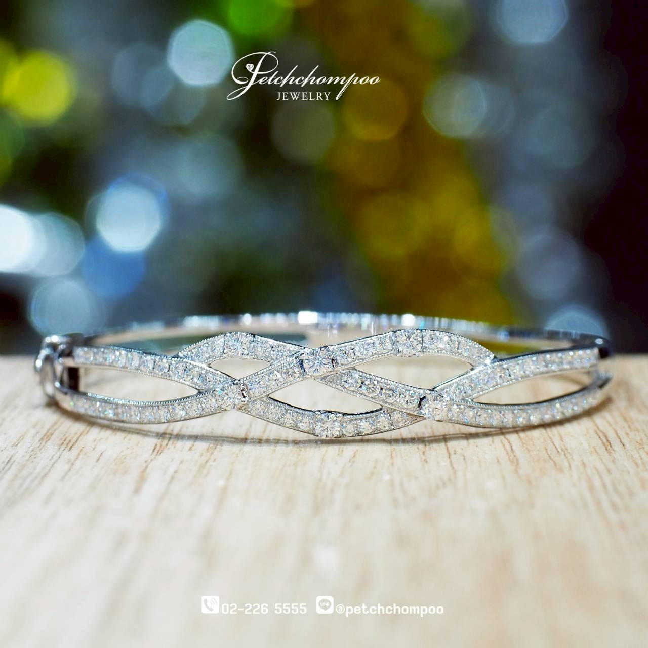 [30319] กำไลเพชร Infinity Weave™ 2.86 กะรัต  99,000 