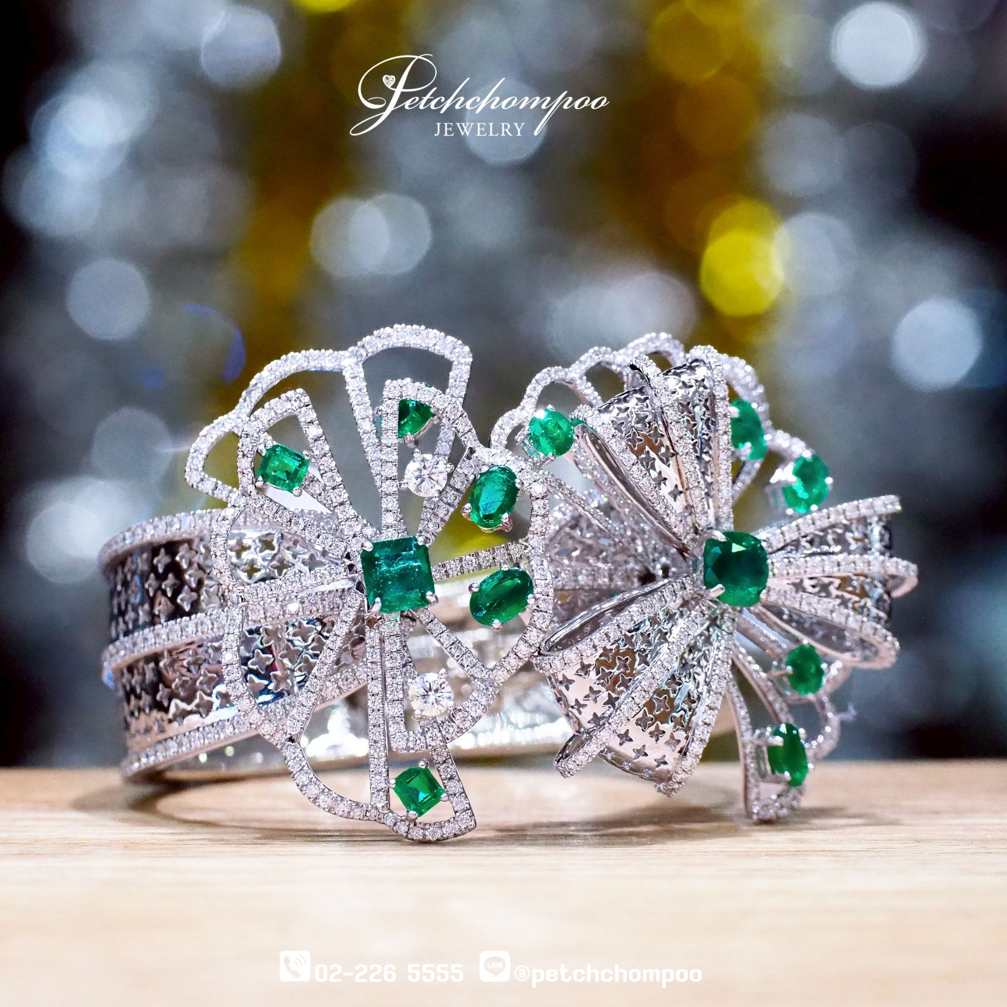 [022488] Emerald with Diamond Bangle  490,000 