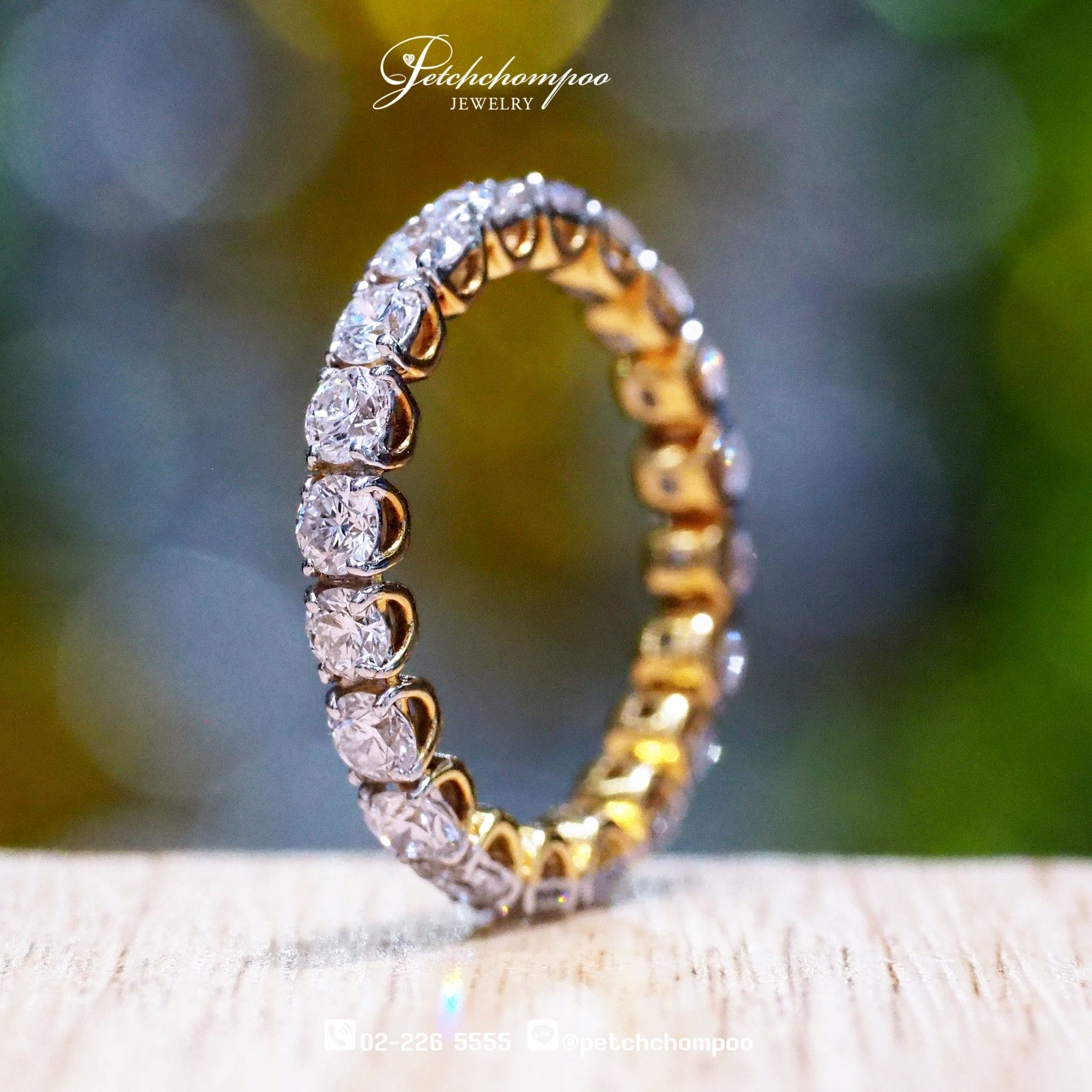 [023217] แหวนเพชรรอบวง 2.50 กะรัต  89,000 