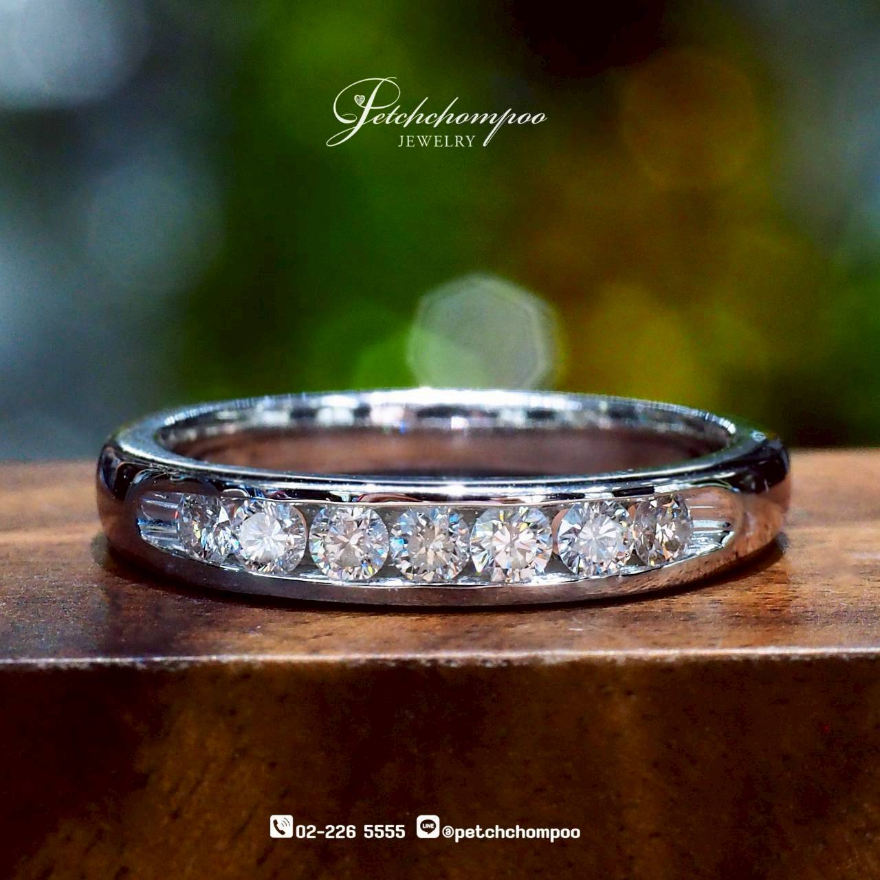 [30397] แหวนเพชรเรียง Eternal Line™ 0.42 กะรัต  39,000 