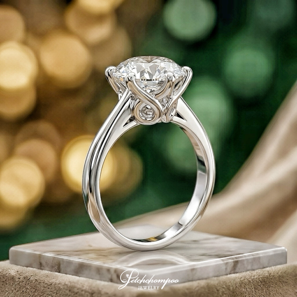 [018312] Crown Elevation Diamond Ring – 2.02 Carats of Regal Grace | H VS AIG Discount 299,000