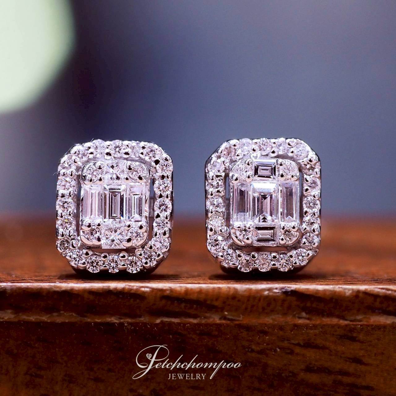 [30889] Imperial Geometry Diamond Earrings  39,000 